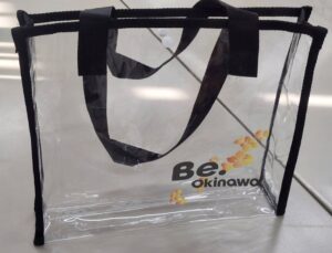 透明ビーチバッグ