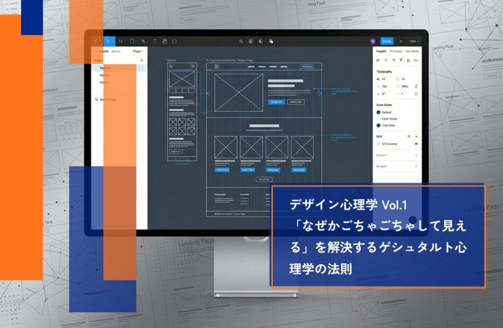 【デザイン心理学Vol.1】脳の錯覚を味方につける「ゲシュタルト心理学」とWebの美しい情報設計