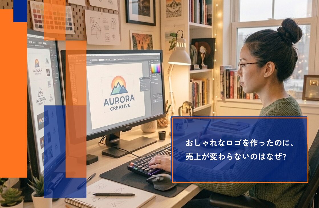 おしゃれなロゴを作ったのに、売上が変わらないのはなぜ?